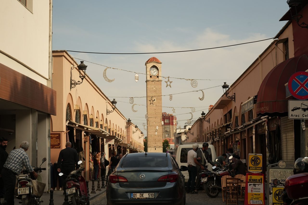 Adana Clock Tower and Old Bazaar