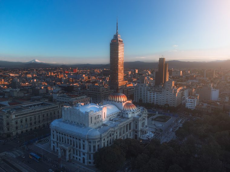 Mexico City skyline
