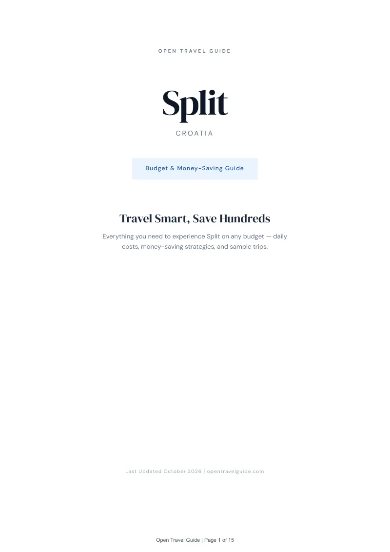 Split Budget & Money-Saving Guide: Cover